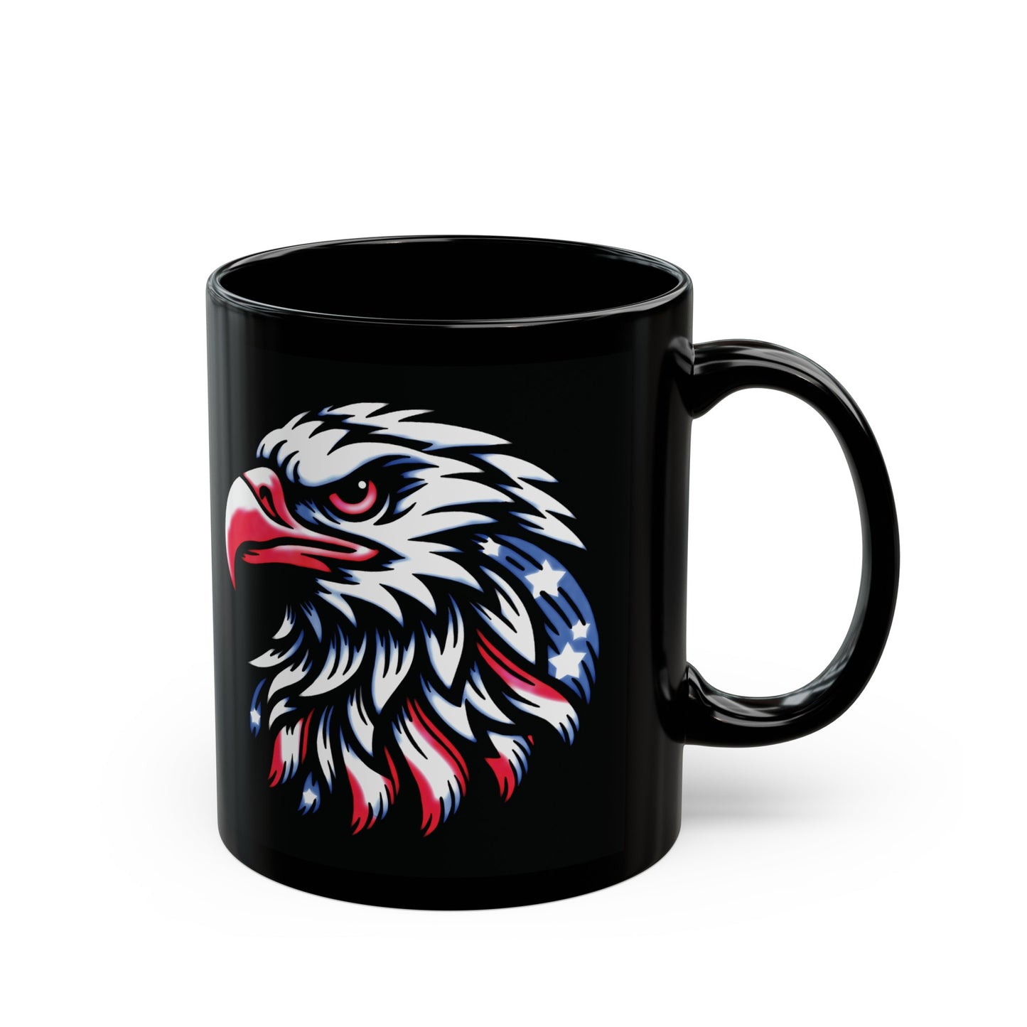 USA Flag Eagle Coffee Mug