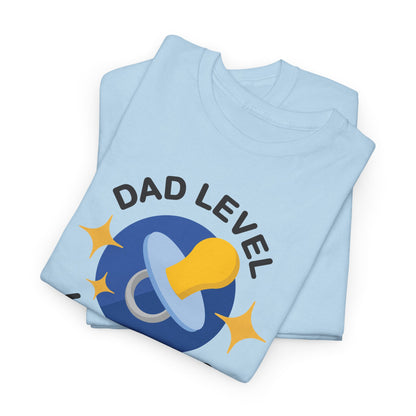 Maternity Dad Level Unlocked Heavy Cotton T-Shirt Gildan Tee