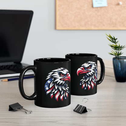 USA Flag Eagle Coffee Mug