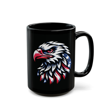 USA Flag Eagle Coffee Mug