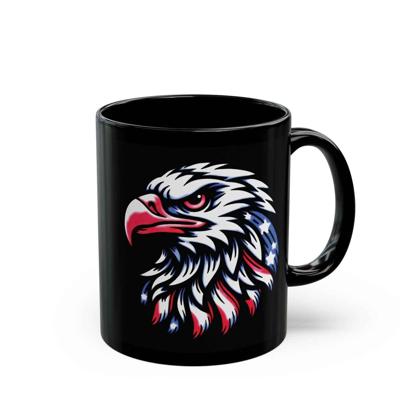 USA Flag Eagle Coffee Mug