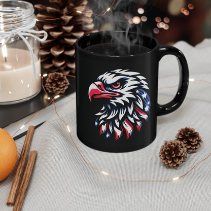 USA Flag Eagle Coffee Mug