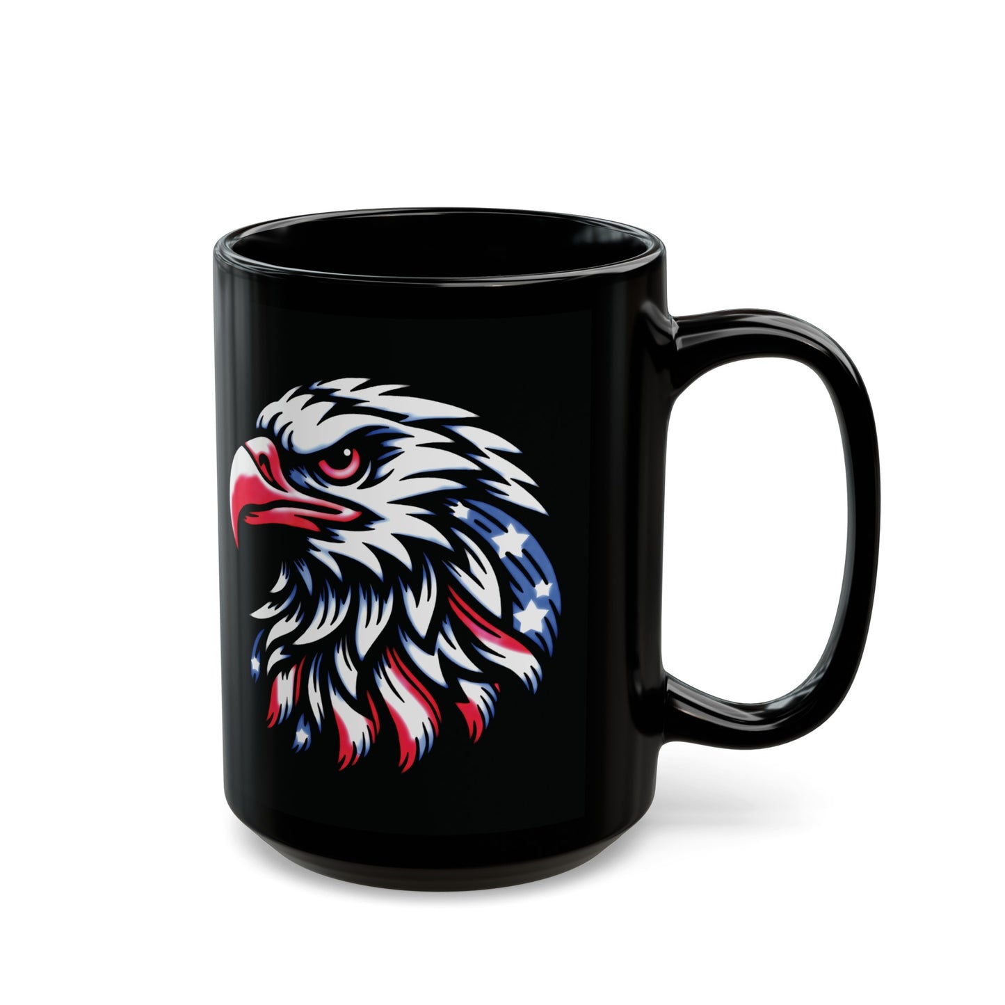 USA Flag Eagle Coffee Mug