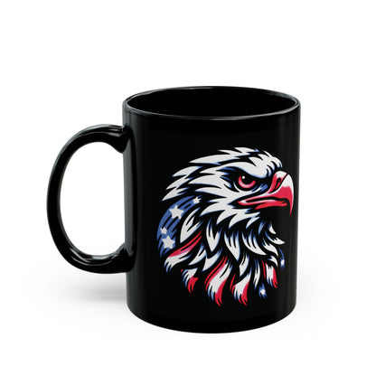 USA Flag Eagle Coffee Mug