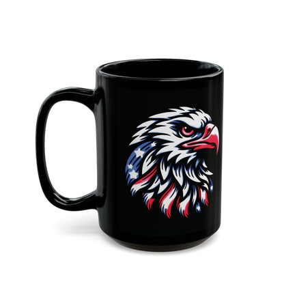 USA Flag Eagle Coffee Mug